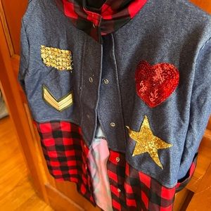 Girls dance costume top